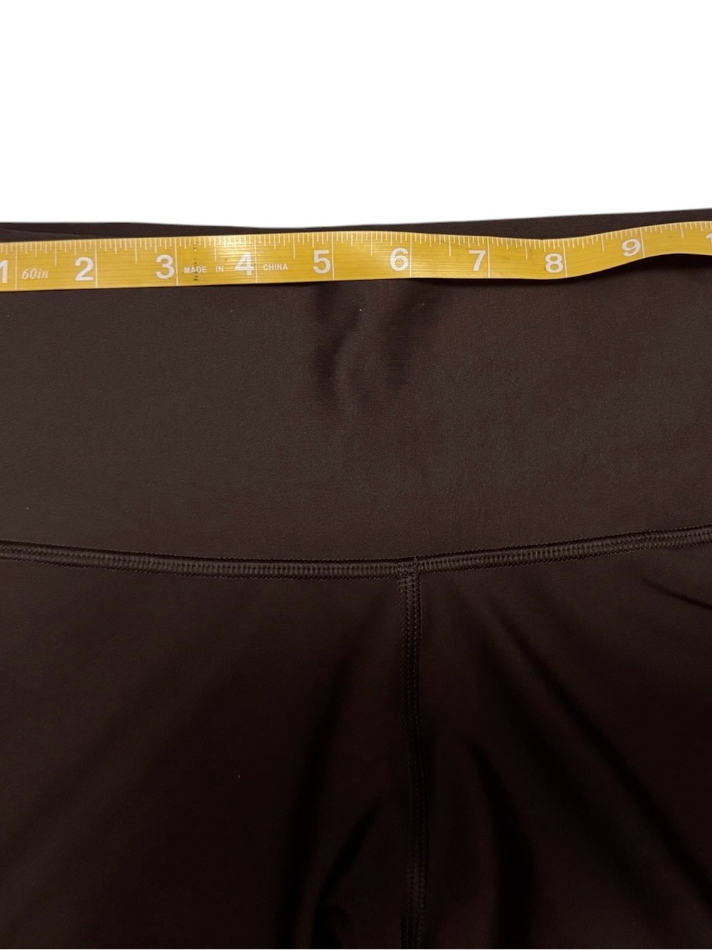 ALO Yoga High-Rise Brown Athletic Bike Shorts - Picture 7 of 10